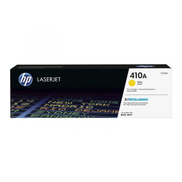 Toner HP 410A Original LaserJet Amarillo