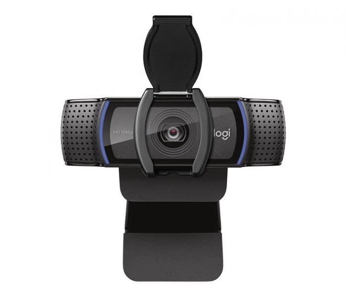 Camara Web Logitech C920S Full HD con Microfono Negro