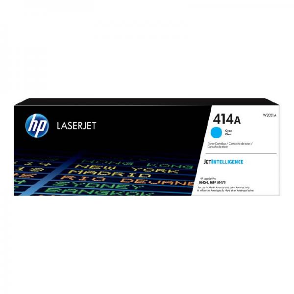 Toner HP 414A Original LaserJet Cian