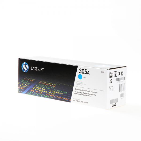 Toner HP 305A Original LaserJet Cian