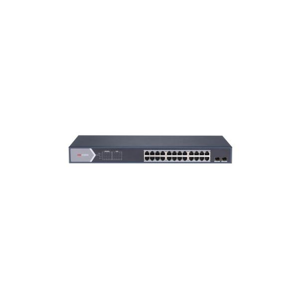Switch Hikvision Smart PoE Gigabit 24 Puertos