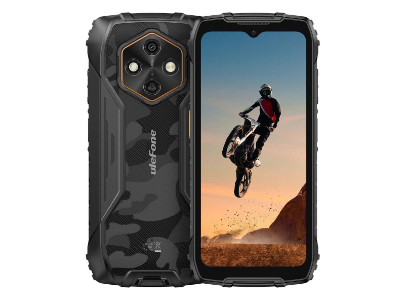 Telefono Celular Ulefone RugKing 4 Pro Negro 8GB + 128GB 6.56" HD+ IP68/IP69K