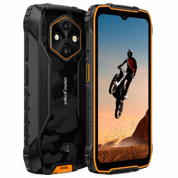 Telefono Celular Ulefone RugKing 4 Pro Naranja 8GB + 128GB 6.56" HD+ IP68/IP69K